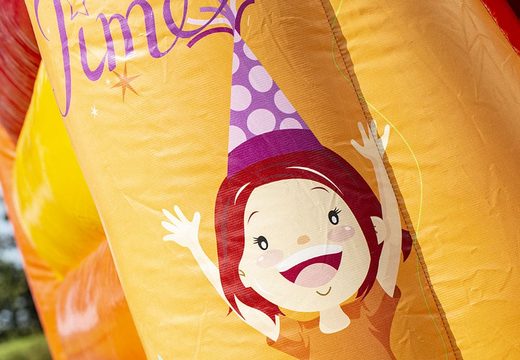 Kleine hüpfburg in party-themenballons mit rutsche bei JB-Hüpfburgen Deutschland online kaufen