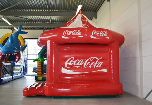 Maßgeschneiderte Coca-Cola Carousel hüpfburg sonderanfertigung für verschiedene veranstaltungen zu verkaufen. Kaufen sie jetzt maßgefertigte aufblasbare hüpfburg werbung online bei JB-Hüpfburgen Deutschland