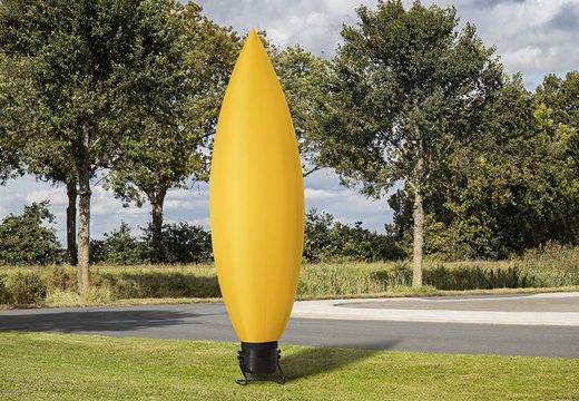 Bestellen sie jetzt den aufblasbaren 4m hohen airdancer cone in gelb online bei JB-Hüpfburgen Deutschland. Aufblasbare skytube in standardfarben und -größen direkt online kaufen