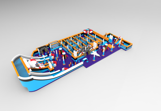 Mega XL22 - 1000 m² großer park für jung und alt. Kaufen sie schlauchboote online bei JB-Hüpfburgen Deutschland