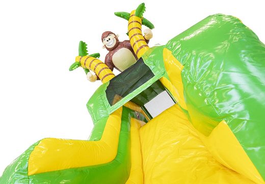 Kaufen sie bei JB-Hüpfburgen Deutschland einen aufblasbaren multiplay-hüpfburg im dschungel-design inklusive 3D-objekt eines gorillas mit oder ohne Badewanne für kinder. Bestellen sie hüpfburgen online bei JB-Hüpfburgen Deutschland