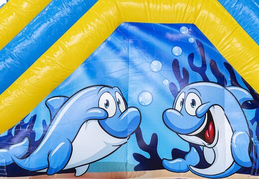 Kaufen sie multifunktionale delfin-wasserrutsche bei JB-Hüpfburgen Deutschland. Bestellen sie hüpfburgen online bei JB-Hüpfburgen Deutschland