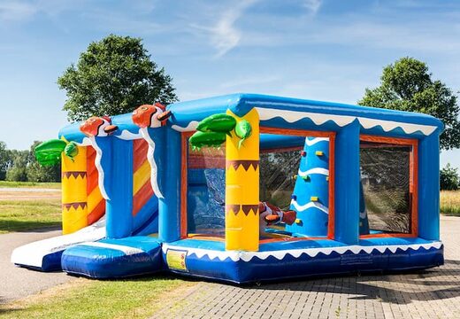 Kaufen sie indoor multiplay seaworld hüpfburg in einer begrenzten höhe von 2,74 metern und mit einer rutsche für kinder. Bestellen sie hüpfburgen online bei JB-Hüpfburgen Deutschland