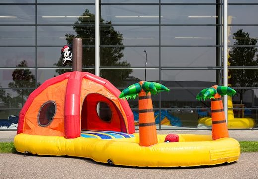 Playzone piraten-hüpfburg mit plastikbällen und 3D-objekten für kinder. Kaufen sie hüpfburgen online bei JB-Hüpfburgen Deutschland