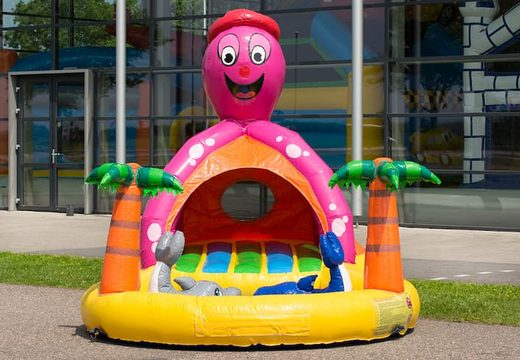Playzone hüpfburg im meereswelt-design mit plastikkugeln kaufen und 3D-objekten für kinder bestellen. Bestellen sie hüpfburgen online bei JB-Hüpfburgen Deutschland