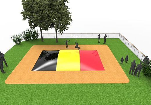 Bestellen sie einen aufblasbaren luftberg mit belgischer flagge für kinder. Kaufen sie aufblasbare luftberge jetzt online bei JB-Hüpfburgen Deutschland