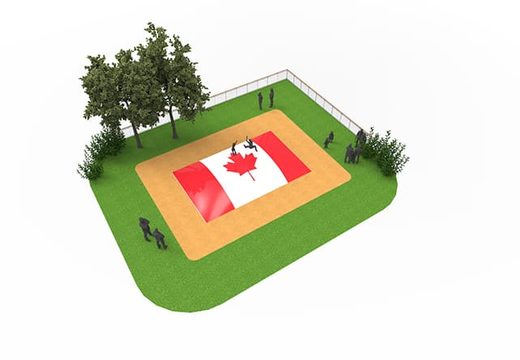 Kaufen sie einen aufblasbaren luftberg mit kanada-flagge für kinder. Bestellen sie aufblasbare luftberge jetzt online bei JB-Hüpfburgen Deutschland
