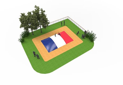 Bestellen sie den aufblasbaren luftberg im thema französische flagge für kinder. Kaufen sie aufblasbare luftberge jetzt online bei JB-Hüpfburgen Deutschland