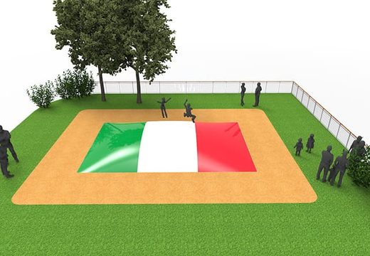 Bestellen sie einen aufblasbaren luftberg im thema italienische flagge für kinder. Kaufen sie aufblasbare luftberge jetzt online bei JB-Hüpfburgen Deutschland