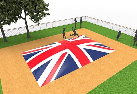 Kaufen sie einen aufblasbaren luftberg im thema UK-flagge. Bestellen sie aufblasbare luftberge jetzt online bei JB-Hüpfburgen Deutschland