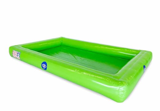Opblaasbaar groen green pool springkussen te koop voor kinderen bij JB Inflatables