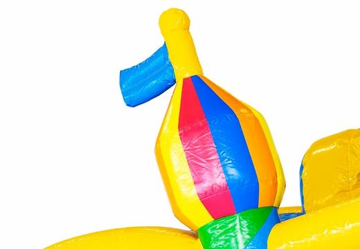 Opblaasbaar Jumpy Happy Splash springkussen met zwembad kopen in thema feest party voor kinderen bij JB Inflatables
