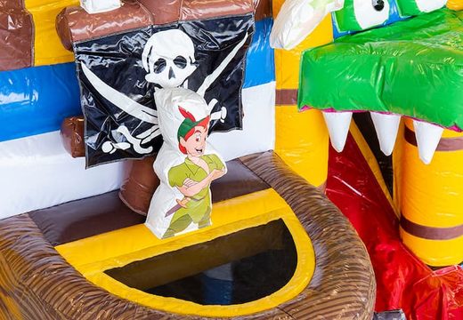 Kaufen sie eine aufblasbare mini-pirat-piraten-hüpfburg mit rutsche für kinder. Bestellen sie aufblasbare hüpfburgen online bei JB-Hüpfburgen Deutschland