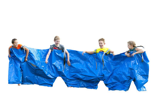 Kaufen sie eine blaue partyhose für 4 personen  für alt und jung. Bestellen sie aufblasbare artikel online bei JB-Hüpfburgen Deutschland