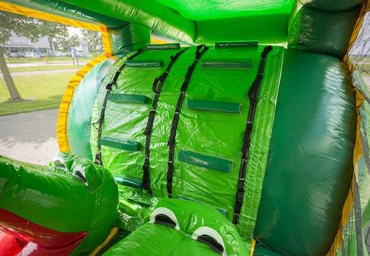 8 Meter langer aufblasbarer krokodil-hindernisparcours für kinder. Kaufen sie aufblasbare hindernisparcours jetzt online bei JB-Hüpfburgen Deutschland