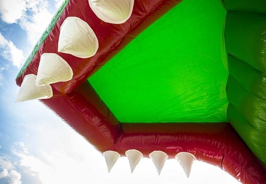 Krokodil-hindernisparcours mit 3D-objekten für kinder. Kaufen sie aufblasbare hindernisparcours jetzt online bei JB-Hüpfburgen Deutschland