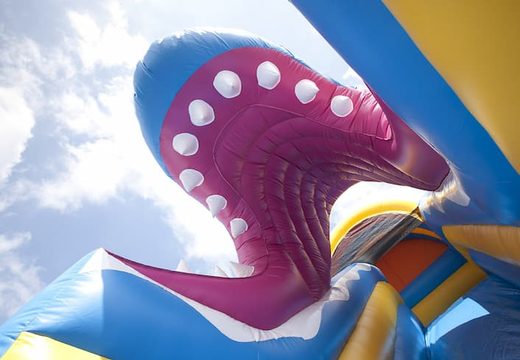 Einzigartige multifunktionale hai-themenrutsche mit planschbecken, beeindruckendem 3D-objekt, frischen farben und den 3D-hindernissen für kinder. Kaufen sie aufblasbare rutschen jetzt online bei JB-Hüpfburgen Deutschland