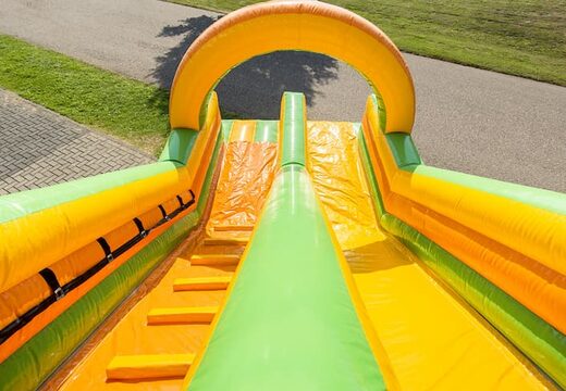 Kaufen sie eine spektakuläre aufblasbare dschungelrutsche mit lustigen drucken für kinder. Bestellen sie aufblasbare rutschen jetzt online bei JB-Hüpfburgen Deutschland