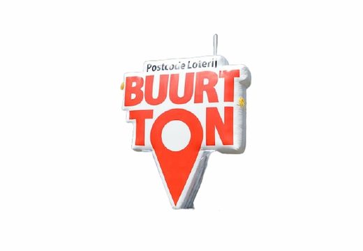 Maatwerk product vergroting voor Buurtton op aanvraag gemaakt