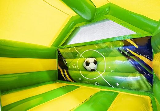 Aufblasbarer Hüpfburg mit Fußballmotiv für Kinder zu verkaufen