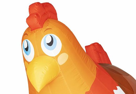 Maatwerk opblaasbare kip met interne blower op aanvraag