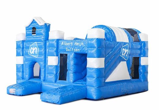 Maatwerk Multiplay opblaasbaar springkussen op maat gemaakt voor albert heijn Dalfsen