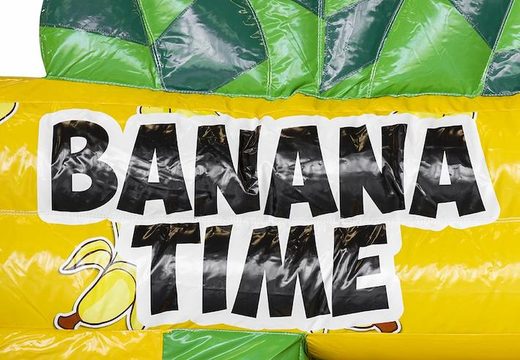 Kaufen Sie aufblasbares Bananen-Affen-Luftkissen mit Rutsche für Kinder