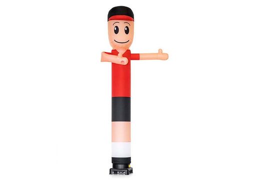 Winkender Skyman in Rot mit Mütze zum Verkauf bei JB Inflatables