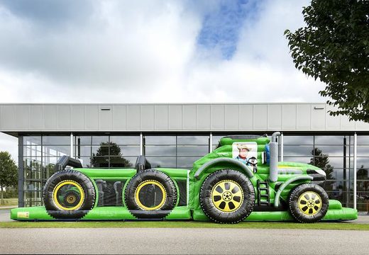 Bestellen sie einen 17 meter breiten, einzigartigen hindernisparcours zum traktor traktor für kinder. Kaufen sie aufblasbare hindernisparcours jetzt online bei JB-Hüpfburgen Deutschland