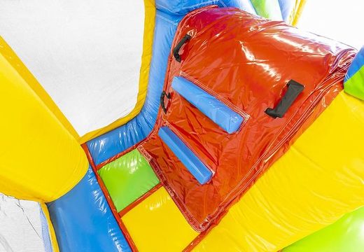 aufblasbares Luftkissen mit Rutsche im Piraten-Design für Kinder bestellen