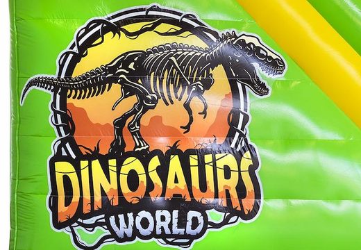 Bestellen Sie aufblasbare Kompaktrutsche für Kinder im Dinosaurier-Design
