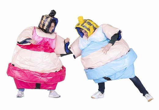 2 Sumo Anzüge Big Mama in Pink und in Blau zum Ringen zu verkaufen