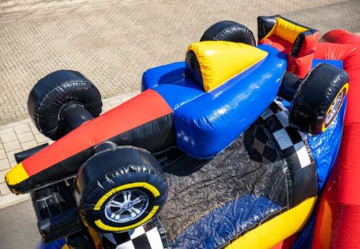 Multiplay-Superluftkissen im Formel-1-Design mit Rennwagen darauf für Kinder
