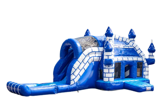 Bestellen Sie große aufblasbare Indoor-Multiplay-Hüpfburg im Schloss-Thema für Kinder