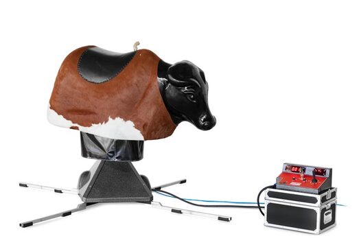 Kaufen Sie einen mechanischen Rodeo-Stier mit Stierhaut, damit Kinder oder Erwachsene reiten können