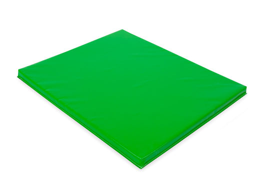 Kaufen Sie eine grüne Fallmatte 1 Meter, um sie für die Sicherheit bei Hüpfburgen und anderen Spielgeräten zu verwenden