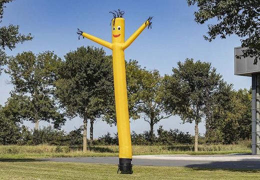 Aufblasbare airdancer in 6 oder 8 metern in gelb zu verkaufen bei JB-Hüpfburgen Deutschland. Standard-skydancer & skytubes für jede veranstaltung sind online verfügbar