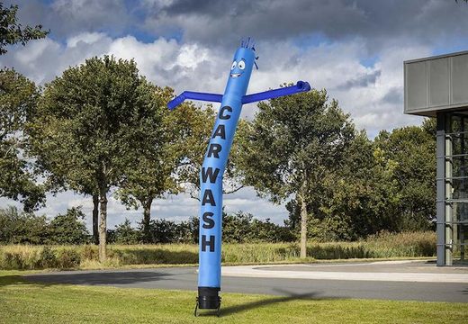 6m aufblasbare airdancer waschanlage in blau kaufen bei JB-Hüpfburgen Deutschland. Skytubes & skydancer jetzt online bei JB-Hüpfburgen Deutschland bestellen