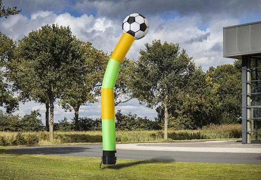 Bestellen sie den 6m airdancer mit 3D ball in gelbgrün online bei JB-Hüpfburgen Deutschland. Alle handelsüblichen aufblasbaren skydancer werden superschnell geliefert