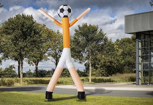 Bestellen sie den skyman mit 2 Beinen und 3D ball von 6m höhe in orange jetzt online bei JB-Hüpfburgen Deutschland. Kaufen sie standard skytube für sportveranstaltungen