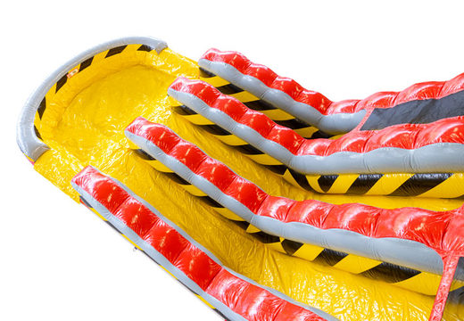 Aufblasbare Wasserrutsche Waterslide D22 High Voltage mit aktuellem Motiv bei JB Inflatables bestellen