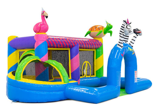 Kaufen Sie einen farbigen aufblasbaren Park im Party-Thema für Kinder. Bestellen Sie Schlauchboote online bei JB-Hüpfburgen Deutschland
