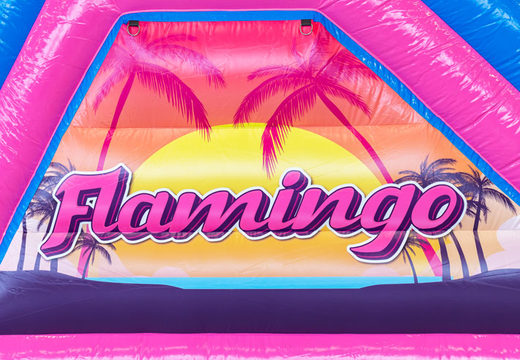 Kaufen Sie Flamingo 13m aufblasbarer Hindernisparcours für Kinder. Bestellen sie aufblasbare parcours jetzt online bei JB-Hüpfburgen Deutschland