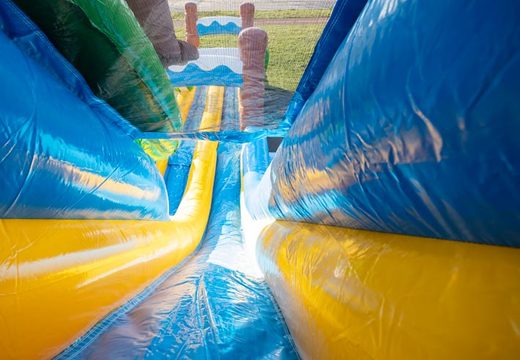 Kaufen Sie die aufblasbare Wasserrutsche Hawaii Drop and Slide für Kinder. Bestellen sie aufblasbare rutschen jetzt online bei JB-Hüpfburgen Deutschland