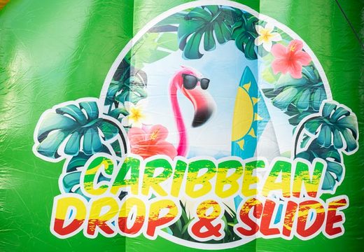 Bestellen Sie Drop and Slide im Thema Karibik für Kinder. Kaufen sie aufblasbare rutschen jetzt online bei JB-Hüpfburgen Deutschland
