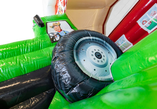 Kaufen Sie aufblasbare Rutschen-Combo-Hüpfburg im Traktor-Thema für Kinder. Aufblasbare Hüpfburgen zum Verkauf bei JB-Hüpfburgen Deutschland