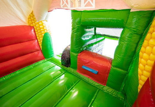 Kaufen Sie Slide Combo Tractor Luftkissen für Ihre Kinder. Bestellen Sie aufblasbare Hüpfburgen jetzt online bei JB-Hüpfburgen Deutschland