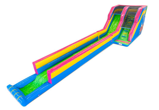 Bestellen Sie Crazyslide 15m im Thema Standard für Kinder. Kaufen Sie aufblasbare Wasserrutschen jetzt online bei JB-Hüpfburgen Deutschland
