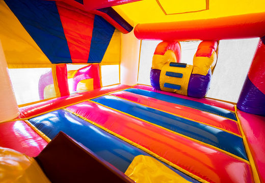 Kaufen Sie Slide Park Combo Einhorn-Hüpfburg für Kinder. Aufblasbare Hüpfburgen mit Rutsche jetzt online bestellen bei JB-Hüpfburgen Deutschland