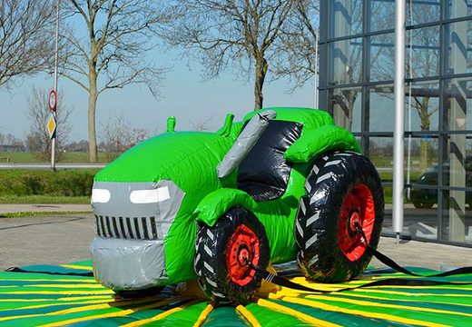 Aufblasbarer Hüpfburg mit Rodeo-Traktor